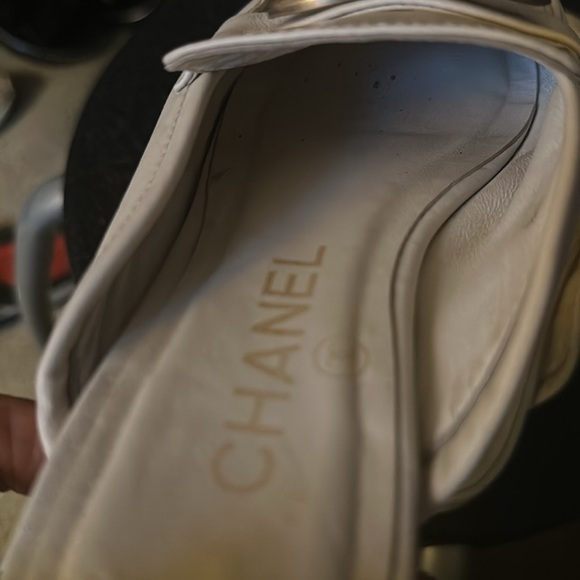 Chanel leather CC flat mules size 36C - Picture 12 of 15